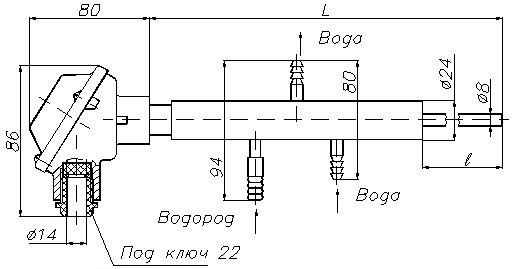 Габаритный чертеж ТВР-0687 рис.2