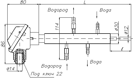 Габаритный чертеж ТВР-0687 рис.3